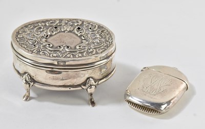 Lot 1274 - HENRY MATTHEWS; an Edward VII hallmarked...