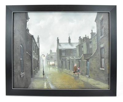 Lot 542 - STEVEN SCHOLES (born 1952); oil on canvas,...