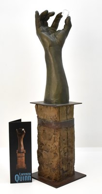 Lot 101 - LORENZO QUINN (Italian, b. 1966); a...