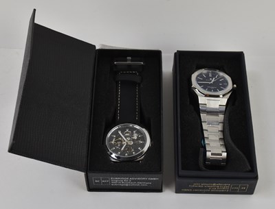 Lot 1840 - SAPPHERO; a gentleman's stainless steel 100m...