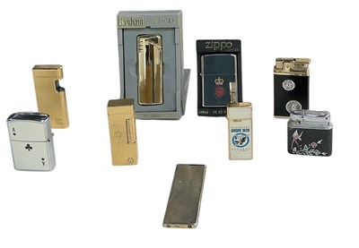 Lot 420 - Nine assorted vintage lighters, including a...