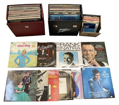 Lot 554 - A collection of approximately ninety records...