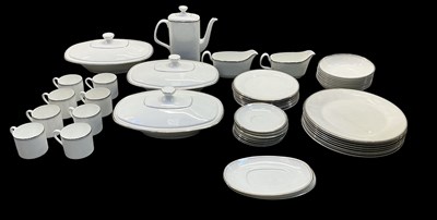 Lot 745 - ROYAL DOULTON; a part coffee and dinner...