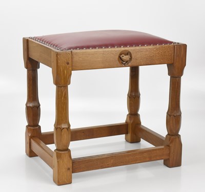 Lot 21 - Robert 'Bob' 'Wrenman' Hunter; a carved oak...