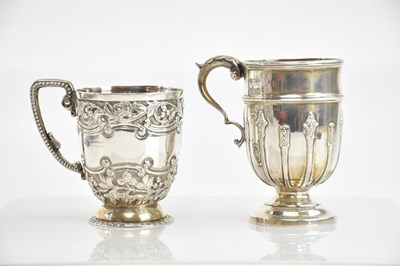 Lot 384 - WILLIAM AITKIN; a George V hallmarked silver...