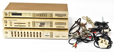 Lot 639 - MARANTZ; a hi-fi system comprising a...