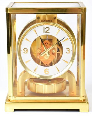 Lot 78 - JAEGER-LE COULTRE; an Atmos III R mantel clock,...