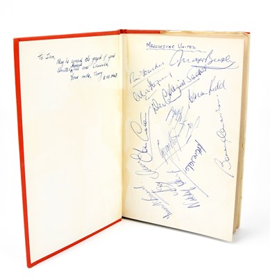 Lot 761 - MANCHESTER UNITED; a signed The Manchester...