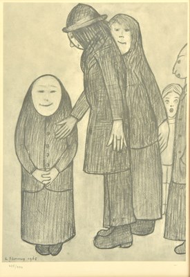 Lot 26 - LAURENCE STEPHEN LOWRY RBA RA (1887-1976);...