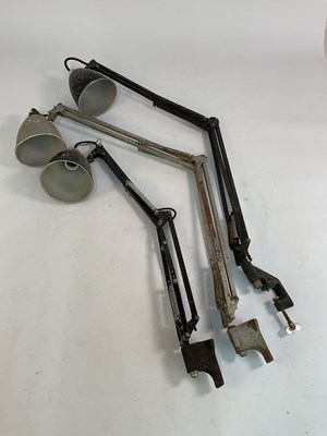 Lot 576 - HERBERT TERRY & SONS ANGLEPOISE; three...