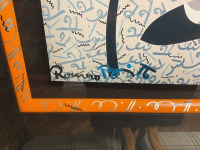 Lot 12 - ROMERO BRITTO (Brazilian, born 1963);...