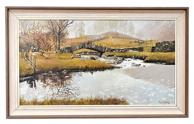 Lot 141 - PATRICK (PAT) CLEARY (20th century); oil on...