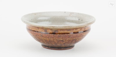 Lot 434 - MIKE DODD (born 1943); a stoneware bowl...