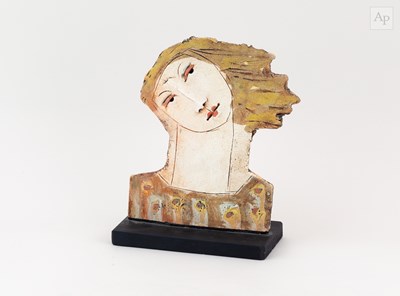 Lot 135 - CHRISTY KEENEY (born 1958); an earthenware...