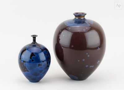 Lot 543 - RICHARD BIDEAU (born 1971); an ovoid porcelain...