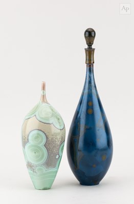 Lot 479 - PETER ILSLEY (1932-2014); a slender porcelain...