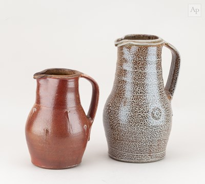 Lot 502 - PHIL ROGERS (1951-2020); a salt glazed jug...