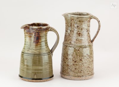 Lot 354 - KEITH SMITH (born 1946); a stoneware jug...
