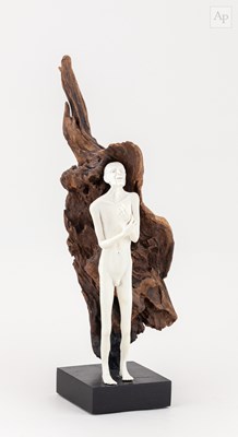 Lot 465 - ORLI IVANOV; a porcelain figurative sculpture...