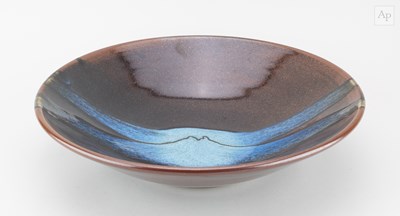 Lot 275 - JAMES HAKE (born 1979); a shallow stoneware...