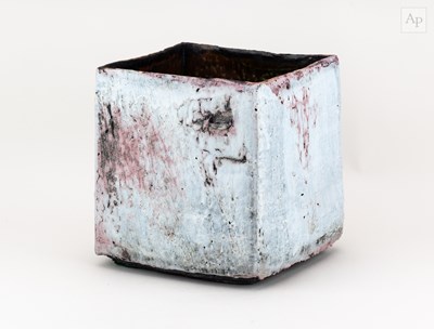 Lot 382 - MARGARET CURTIS (born 1955); a large square...
