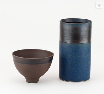 Lot 558 - ROBIN WELCH (1936-2019); a cylindrical...