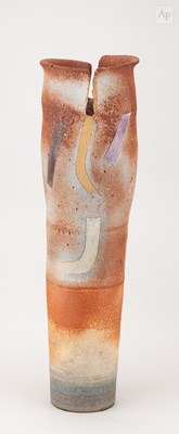 Lot 566 - ROBIN WELCH (1936-2019); a tall narrow...
