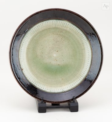 Lot 541 - RICHARD BATTERHAM (1936-2021); a stoneware...