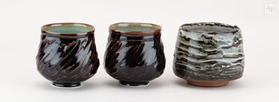 Lot 30 - ALEX SHIMWELL (born 1980); a stoneware chawan...