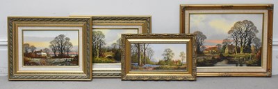 Lot 1672 - VINCENT SELBY (1919-2004); four oils, each of...
