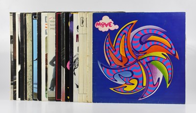Lot 352 - BRITISH/AMERICAN ROCK; eighteen albums to...