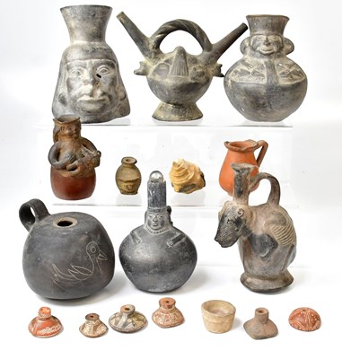 Lot 180 - A collection of South American artifacts, to...
