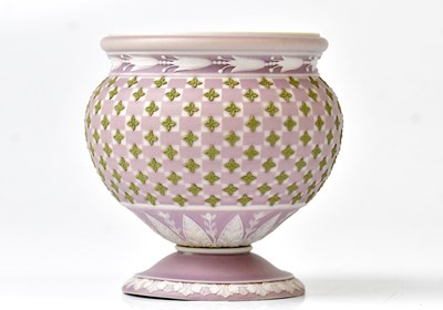 Lot 131 - Wedgwood Tricolour Diceware dip jar (lacking...