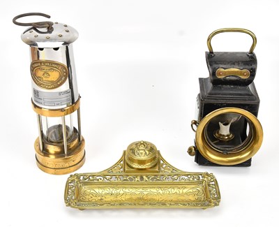 Lot 360 - THOMAS AND WILLIAMS; a brass and chrome...