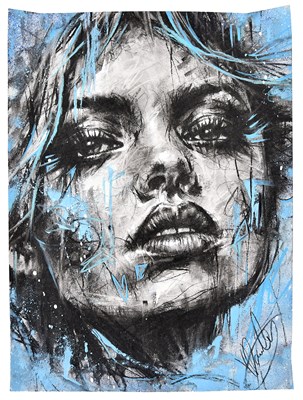 Lot 1558 - VIN DANTES; pastel, 'Lustre Ascent', signed...