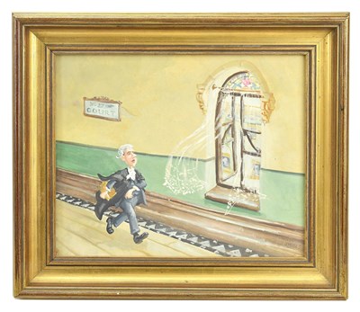 Lot 147 - CHARLES 'CHARLIE' SHIELS (1947-2012); oil on...