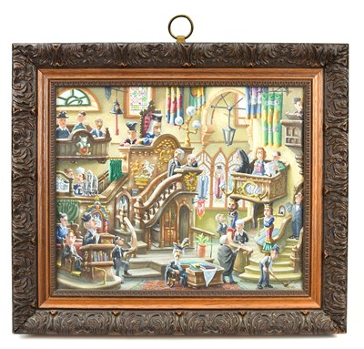 Lot 146 - CHARLES 'CHARLIE' SHIELS (1947-2012); oil on...