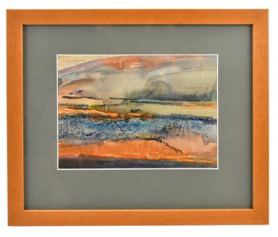 Lot 1530 - PETER SHAW; watercolour, landscape, signed top...