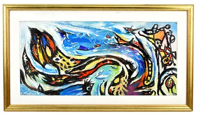 Lot 1577 - DAVID WILDE (1913-1978); oil on board,...