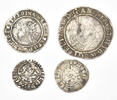 Lot 624 - An Elizabeth I hammered shilling, a further...