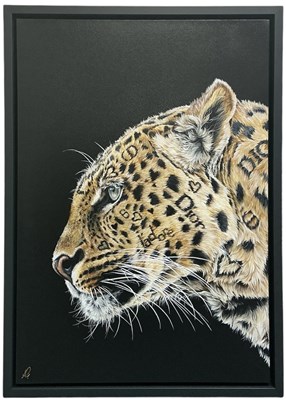 Lot 259 - HAYLEY GOODHEAD; oil and acrylic on canvas,...