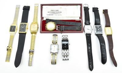 Lot 868 - Nine various wristwatches including an Avia...