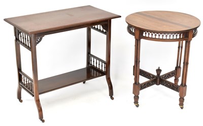 Lot 44 - An Edwardian mahogany circular occasional...