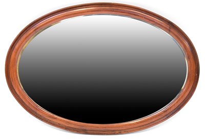 Lot 56 - An early 20th century mahogany framed oval...