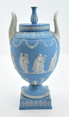 Lot 130 - WEDGWOOD; a late 19th/early 20th century pale...