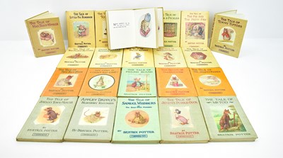 Lot 618 - BEATRIX POTTER; a collection of twenty-three...