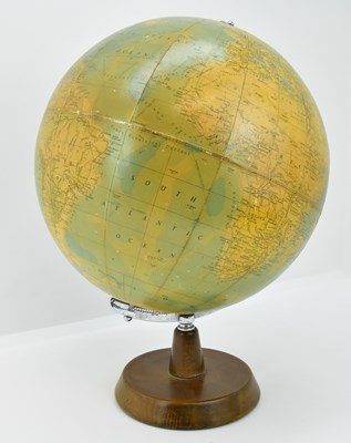 Lot 220 - PHILIPS; a 13.5-inch terrestrial globe, with...