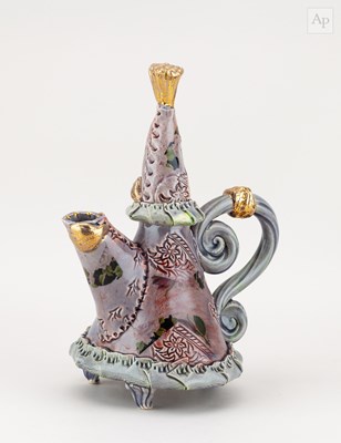Lot 513 - PHILOMENA PRETSELL (born 1951); an earthenware...