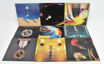 Lot 380 - ELECTRIC LIGHT ORCHESTRA; nine ELO albums...