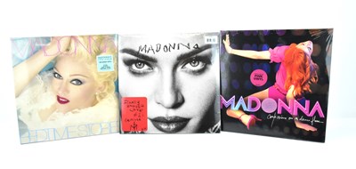 Lot 395 - MADONNA; three sealed albums comprising...